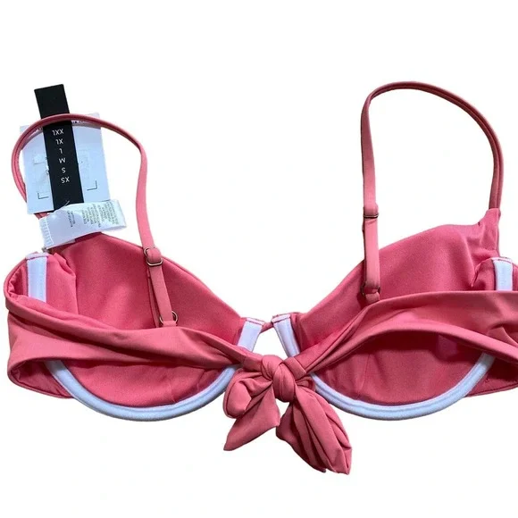 NWT O’NEILL Solids Seville Underwire Bikini Top, size Medium D Cup - Picture 3 of 11